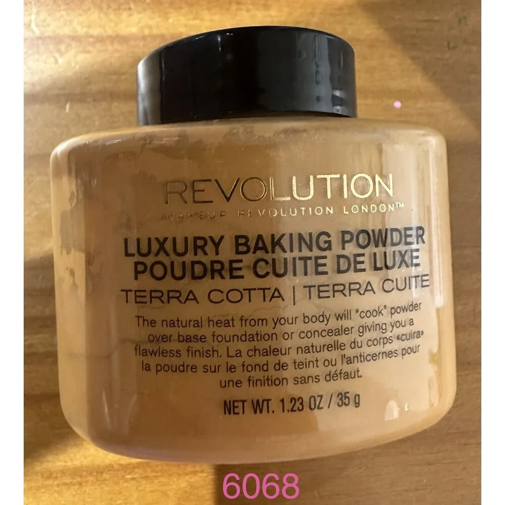 Makeup Revolution Luxury Baking Powder Terracotta 3Pc Lot New